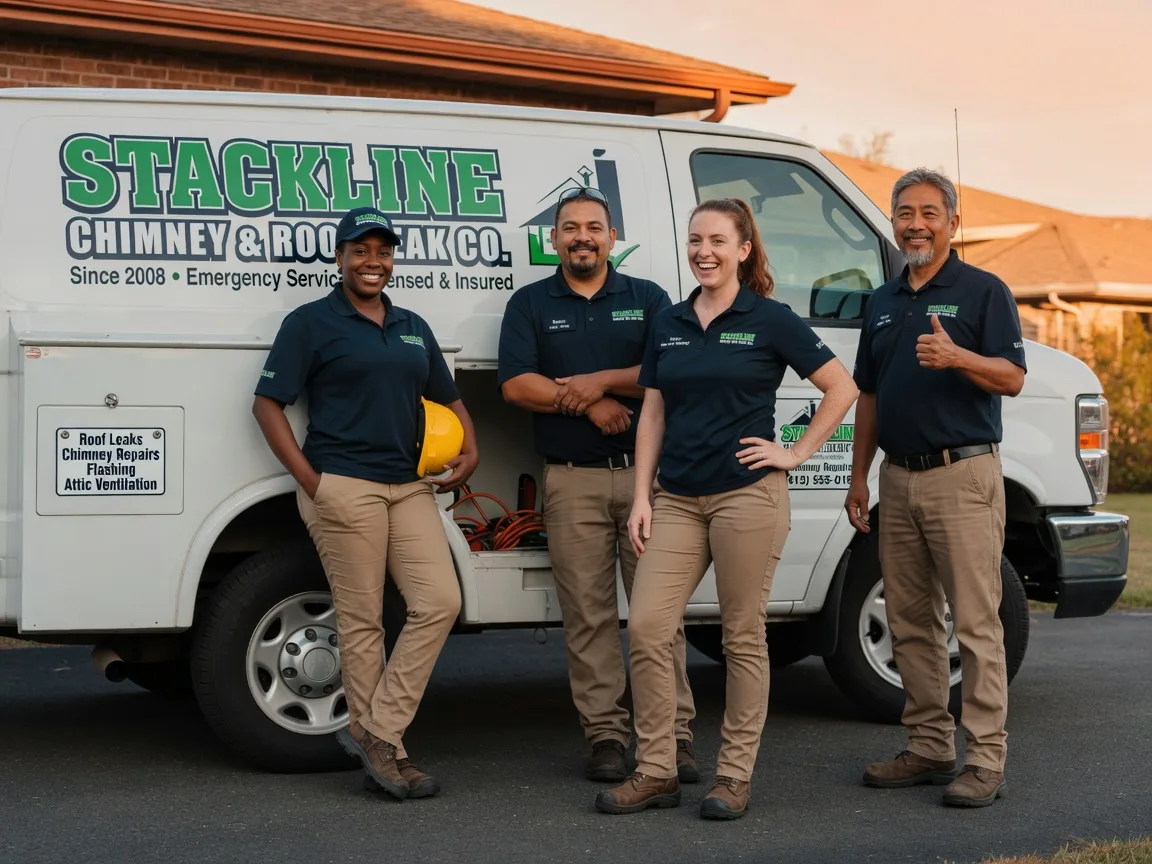 Chimney flashing repair company in Sicily Island, LA